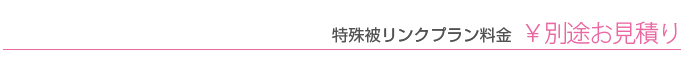 特殊被リンクプラン価格